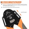 iCrimp Closed Barrel Crimper 4 Way Indent,8 Impression Type Deutsch