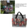 Garden Tote Bag 600D Oxford Cloth Multiple Pockets Lightweight and
