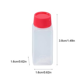 Happyyami 100 Pcs Empty bottle of takeaway condiment hot sauce bottles mayo squeeze bottle Lunch Bento Soy Bottle condiment dispenser Honey Squeeze Bottles or magnetic air conditioner travel