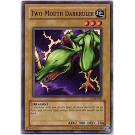 Yu-Gi-Oh! - Two-Mouth Darkruler (LOB-030) - Legend of Blue Eyes White Dragon - 1st Edition - Common