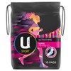 Kotex Buy U By Kotex Sport Super Wing Ultrathins 10 Pack Online | Chempro Chemists