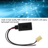 Bluetooth Aux Adapter Professional Stereo Music Cable Replacement for Alpha