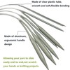 Circular Knitting Needles 32 Inch (80cm) Length Premium Aluminum Round