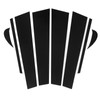 8pcs Pillar Post Trim Kit 4D Style Gloss Black Side