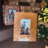Picture Frames Glass - Color: Brown Hide
