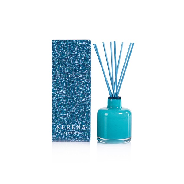 Aqua Palm Zodax Serena Saint Barth Reed Diffuser Azure Blue