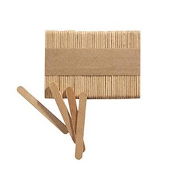 silikomart Set of 500 Mini Ice Cream Sticks Beech Wood