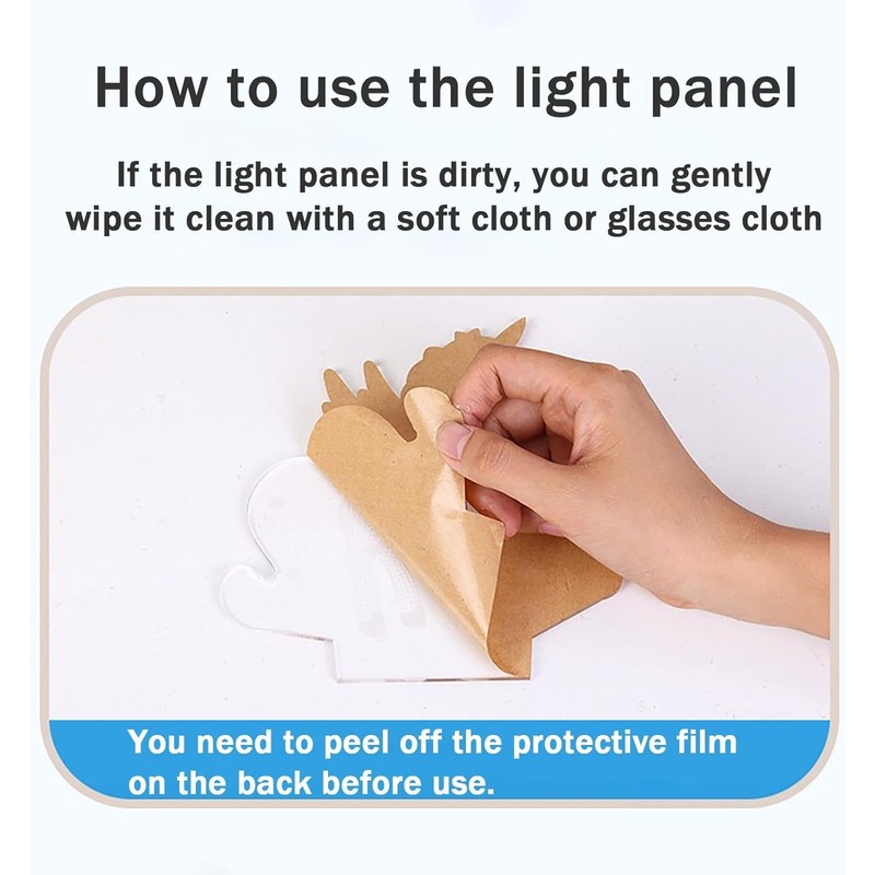 BIRBANN Minec Light, Minec Night Light, 3D Illusion Light, Minec