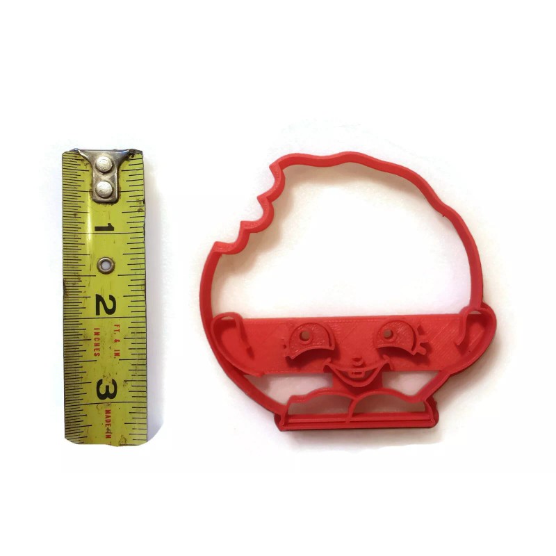 Things4thinkers Shopkins Kooky Cookie Cookie Cutter Fondant Cutter