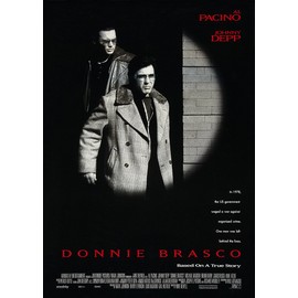OMG Printing Donnie Brasco Gangster Mafia Poster/Print/Picture Satin Photo Paper - A4-210mm x 297mm