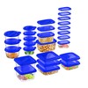 54-Piece Food Storage Containers with Lids - Fridge, Freezer, and