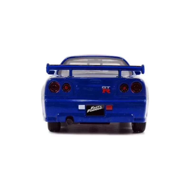 Jada Brian´s Nissan Skyline Gt-r Rápido Y Furioso 1:32 Jada