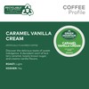 Green Mountain Coffee Roasters Caramel Vanilla Cream, Single-Serve Keurig K-Cup