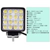 POOPEE LED Work Light, 24 V, 12 V, Wide Angle,