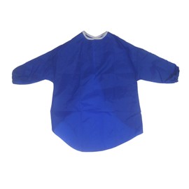 Childrens Kids Toddler Waterproof Play Apron - Age 8-10 Years - Painting, Baking, Cooking, Smock - Blue