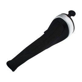 Andux Long Neck Golf Hybrid Club Head Covers Interchangeable Number Tags with Set of 3 Ctmt – 02 , black