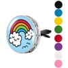 Wild Essentials Rainbow Cloud Car Vent Essential Oil Diffuser Kit
