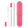 Final Touch GoSip 3-in-1 Reusable Stainless Steel Drinking Straws with
