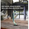 Ideal Security SK1 Spring-Loaded Strike for Fixed Storm Door Latches,