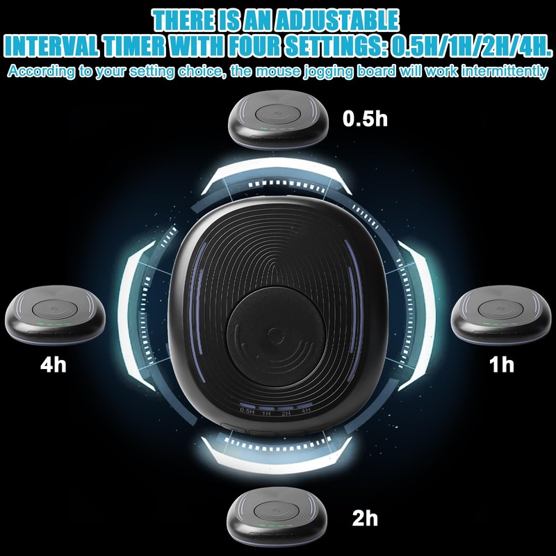 Leikurvo Mouse Mover, Mouse Jiggler, Mouse Mover for Home Office,