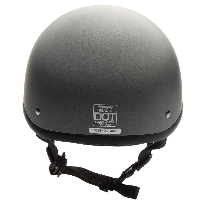 MMG Half Helmet Classic Open Face Design DOT Goggles Included