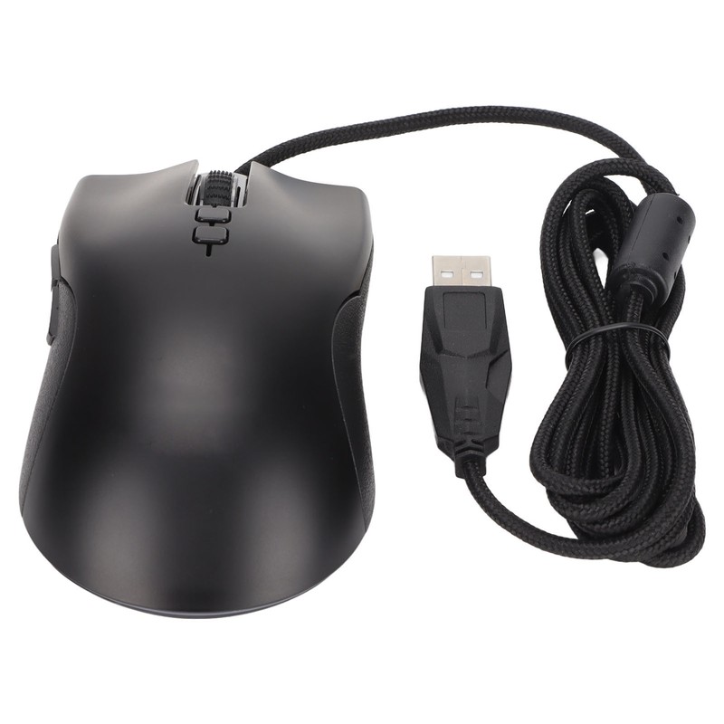 Gaming Mouse Ergonomic Design RGB Backlit USB Wired Plug and