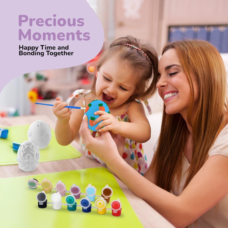 ArtCreativity ArtCreativity 3D Easter Egg Painting Kit - Easter Craft