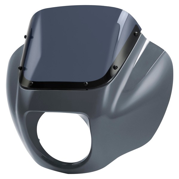 HR3 Color-Matched Gunship Gray Quarter Fairing & Windshield Compatible with