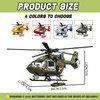 ANJARU Helicopter Toy with Lights and Sound,Simulative Rescue Helicopter Vehicles