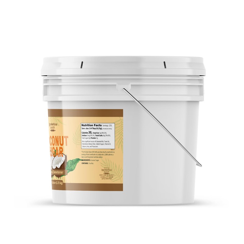 Unpretentious Coconut Sugar (1 Gallon)