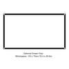 Projection Screen, Cinema Screen, Projector Screen, 16: 9 White Interior(60