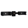 Cell Phone Double Clip Stand Mount Adjustable Tablet Hands Free