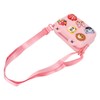 Kids Single Shoulder Camera Bag DIY Cartoon Decors Shock Absorbing