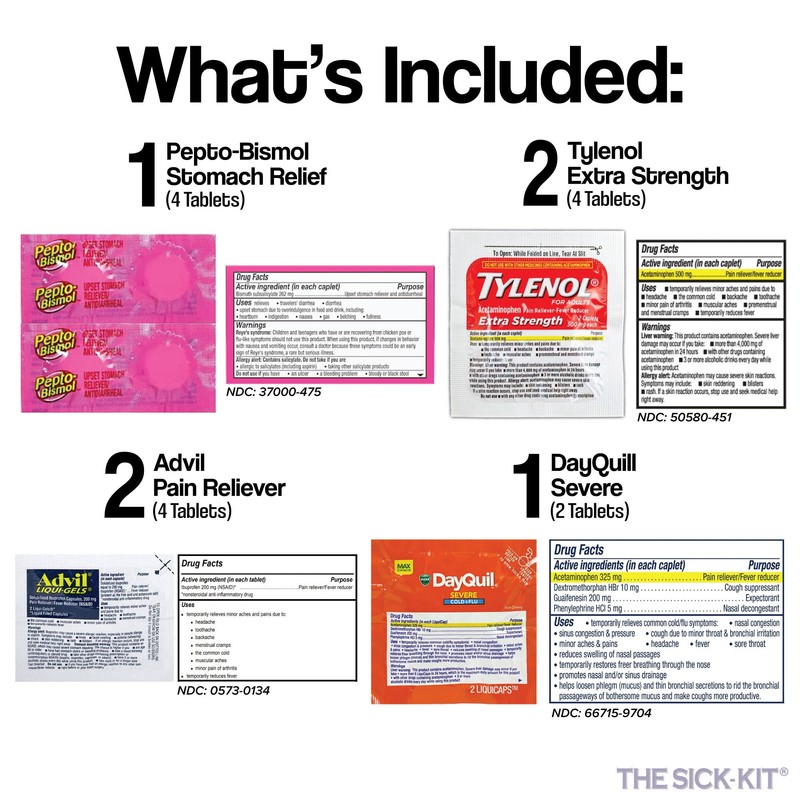 THE SICK-KIT - 20+ Feel Better Essentials for Sick Days