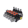 mitoharet 4 Spool Hydraulic Monoblock Double Acting Control Valve 11
