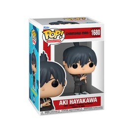 Epic Collectibles Pop Anime: Chainsaw Man - AKI Hayakawa Vinyl Figure Bundle with Compatible Funko Box Protector