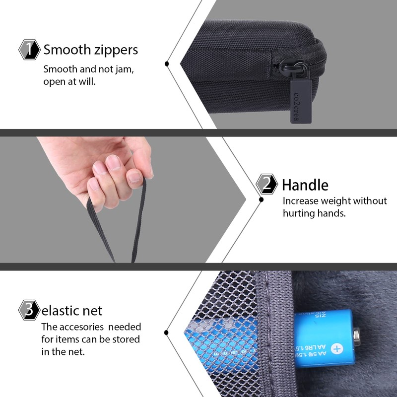 co2CREA for Zoom H1n H1 Digital Handy Recorder Hard Protective