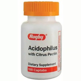 Rugby ACIDOPHILUS W/ CITRUS PECTIN CTB 100.