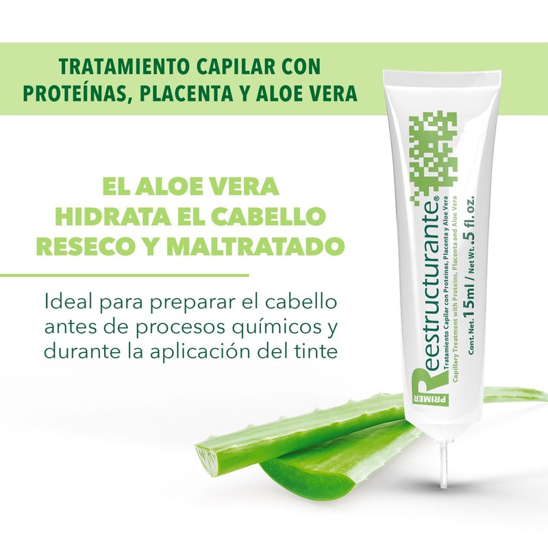 Loquay Primer Tratamiento Reestructurante, 6 ampolletas x 15ml