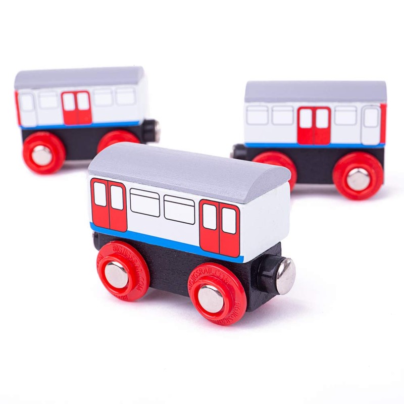 Tidlo Wooden Underground Train