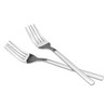 Fiazony Tenedores para postre de, acero inoxidable de, 12 piezas,