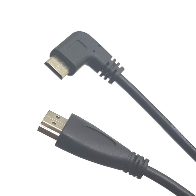 Seadream Right Angle Mini HDMI to HDMI Cable, 90 Degree