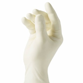 Curad Disposable Medical Latex Gloves, Powder Free Latex Gloves are Textured, Medium, 100 Count