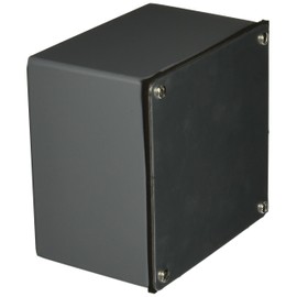 Hoffman A664GSC Galvanized Box/Screw Cover, 6.00" x 6.00" x 4.00"
