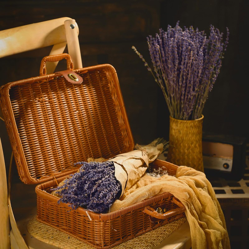 Jutom 12 Pack Total 2280 Stems Dried Lavender Bundle Bulk