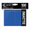 Ultra Pro E-15614 Eclipse Standard Matte Sleeves 100 Pack-Pacific Blue