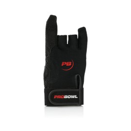 Pro Bowl React Glove - Bowling Glove - Protects Hands Fingers - Women Men Kids Adults - Provides Extra Gripping Power on Bowling Ball - Left Handed - L