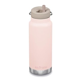 Klean Kanteen TKWide Twist Cap w/Straw Insulated Bottle 946ml Heavenly Pink