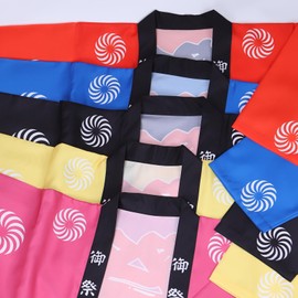 [TOuWA] Happi Happi Festival Waist Strap, Unisex, Summer Festival, Neighborhood Association, Events, Cosplay, Costume, For Adults, Children, Souvenir, Present, School Events, Izakaya, Hospitality,