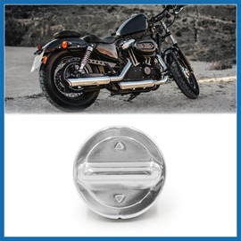 A ABSOPRO 52mm Dia Metal Motorbike Motorcycle Fuel Tank Gas Cap Cover Item Replacement